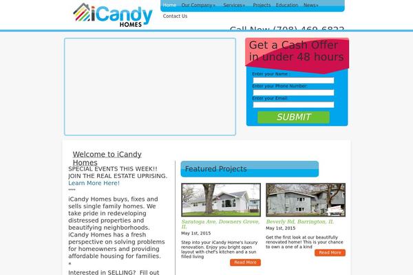 Dynamik theme site design template sample