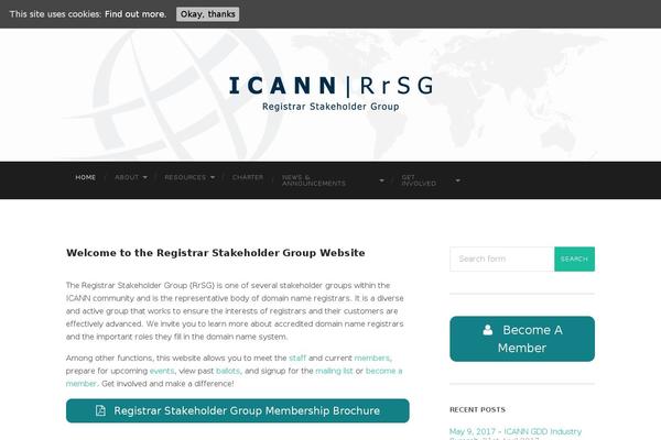 icannregistrars.org site used Rrsg