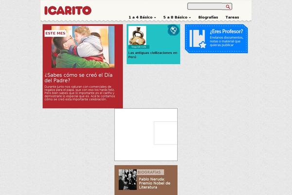 icarito.cl site used Icarito-v1