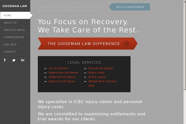 icbchelp.com site used Goodman