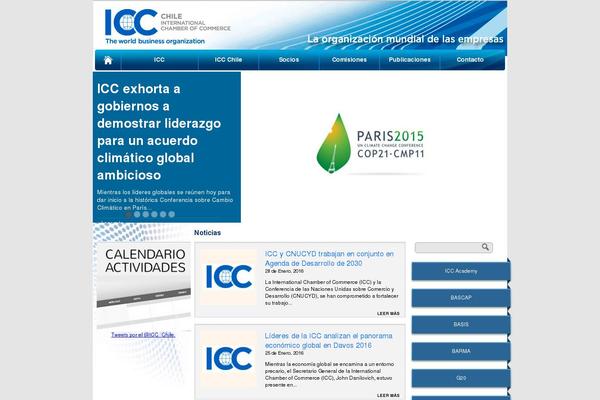 icc-chile.cl site used Iccnew