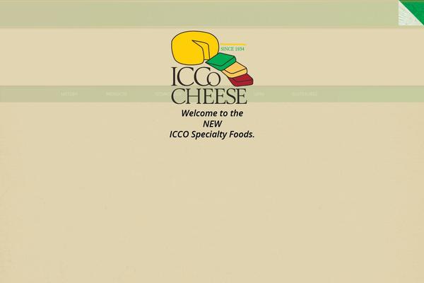 iccocheese.com site used Icco