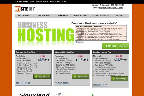 Twenty Ten theme site design template sample