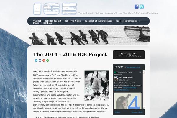 ice-shackletonmovie.com site used Frozenage