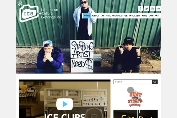 ice.org.au site used Informationculturalexchange