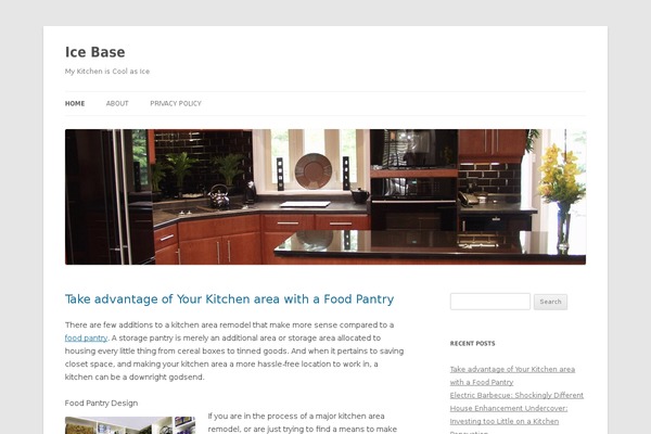 Twenty Twelve theme site design template sample