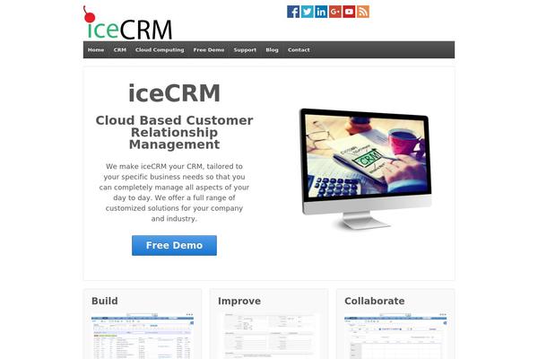 Responsive theme site design template sample