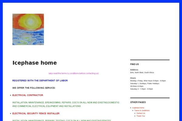 Twenty Sixteen theme site design template sample