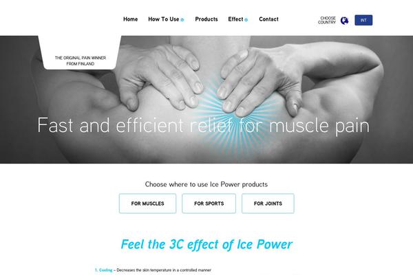 icepower.net site used Icepowertheme