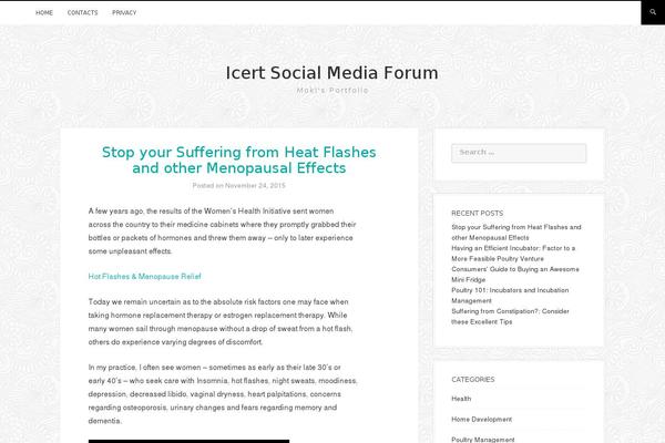 icertsocialmediaforum.org site used Hennyj