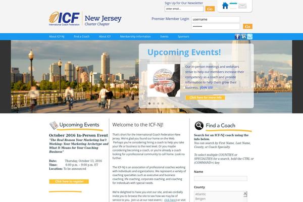 icf-nj.org site used Icf