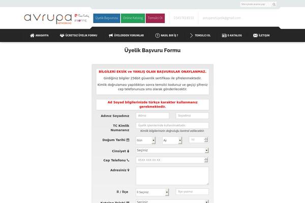 Yakamoz theme site design template sample