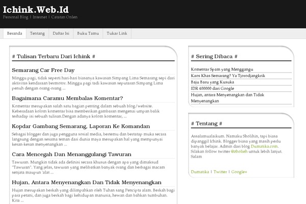 ichink.web.id site used Wptuts