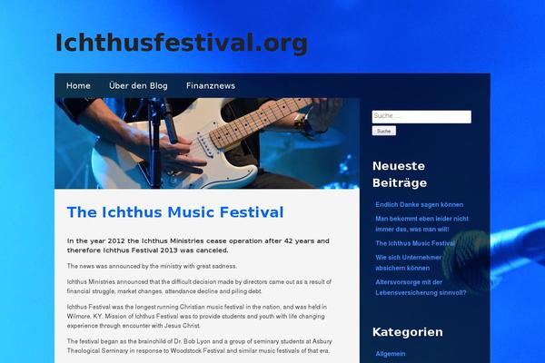 Musik theme site design template sample