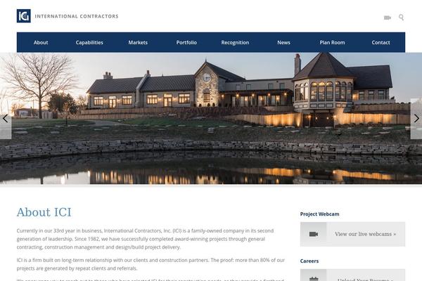 Custom theme site design template sample