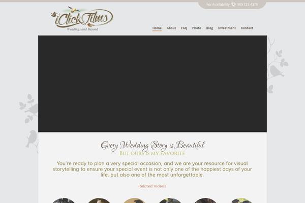 Highend theme site design template sample