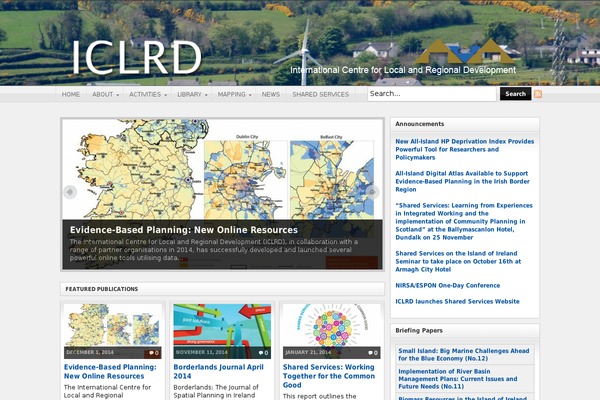 iclrd.org site used Arras WP theme