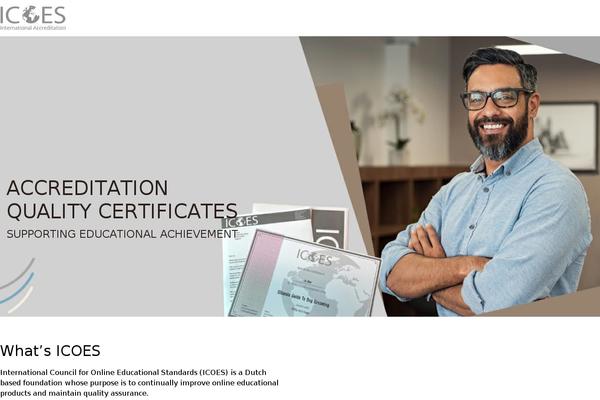Site using Icoes-digital-certificate plugin