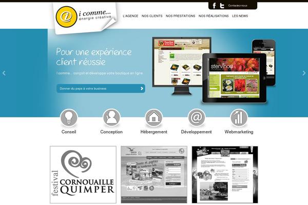 icomme.fr site used Icomme