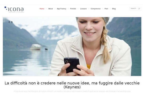 icona.it site used Icona-website-2020