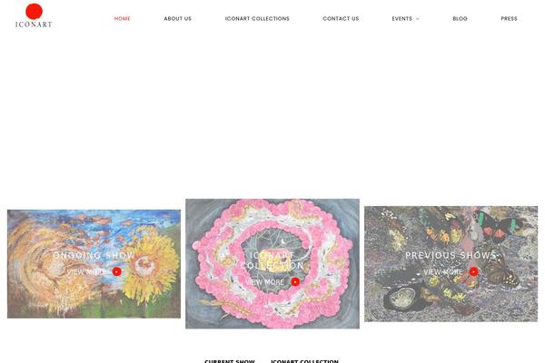 Arte theme site design template sample