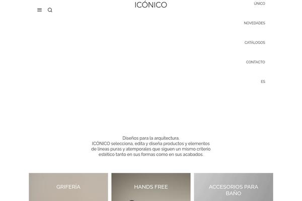 iconico.es site used Goya-child