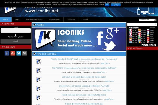 iconiks.net site used Iconiks