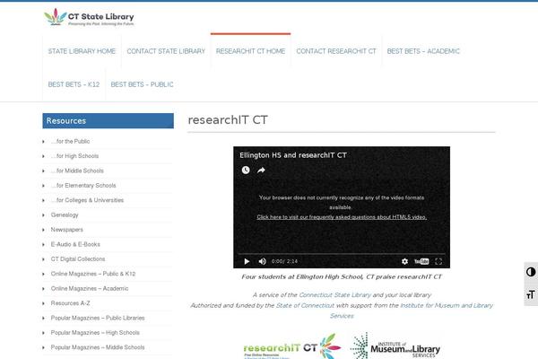 iconn.org site used Accesspress-ray-child