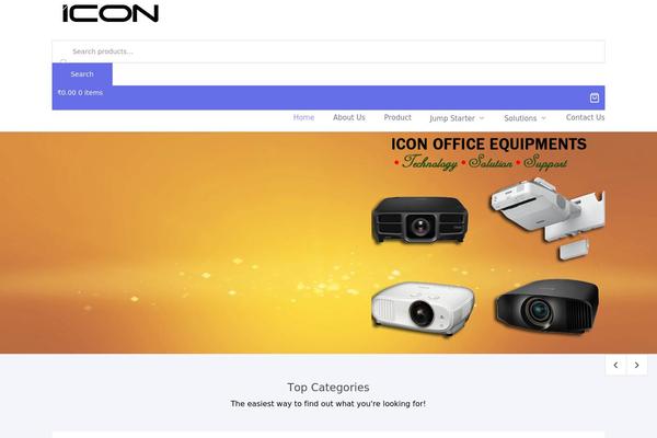 iconofficeequipments.com site used Conj