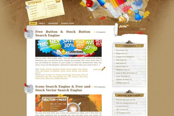 Indezinerpaperwall theme site design template sample