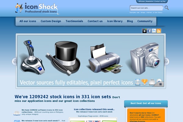 iconshock.com site used Bppl-alpha