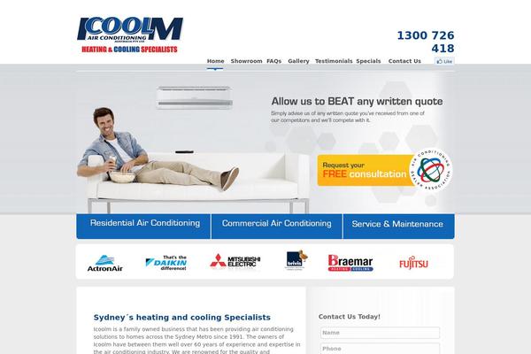 icoolm.com.au site used Icoolm