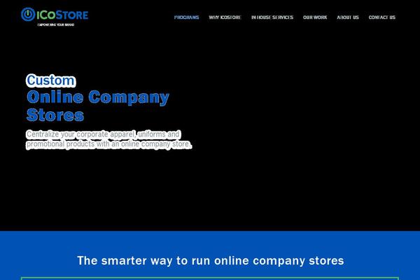 icostore.com site used Icostore