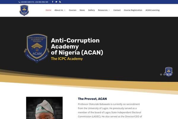 icpcacademy.gov.ng site used Webcreative-nigeria
