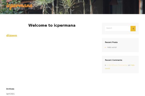 icpermana.com site used Zubin-photography
