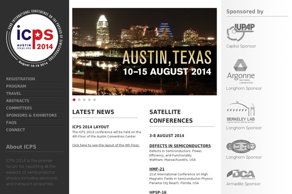 icps2014.org site used Left