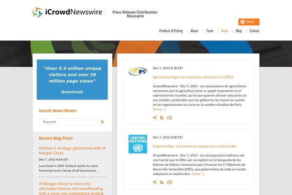 icrowdnewswire.com site used Icrowdnewswire