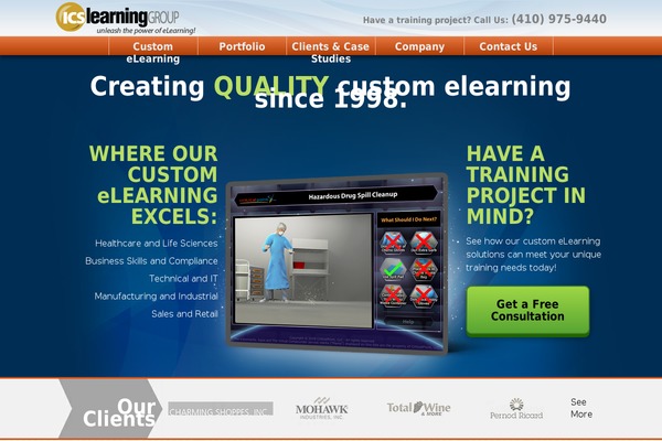 icslearninggroup.com site used Nightlight