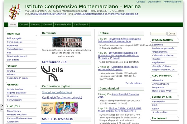 icsmontemarciano.it site used Pasw2013