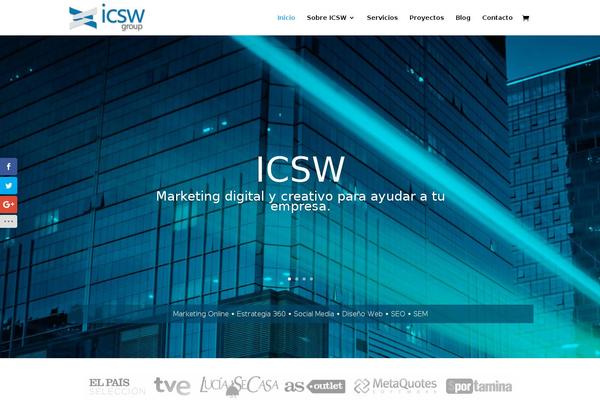 Divi theme site design template sample