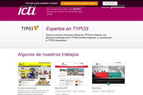 icti.es site used Sayhello