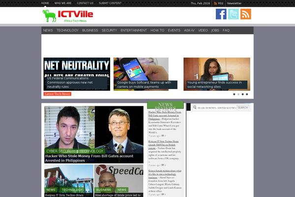 ictville.com site used Techblog-single-pro-psd