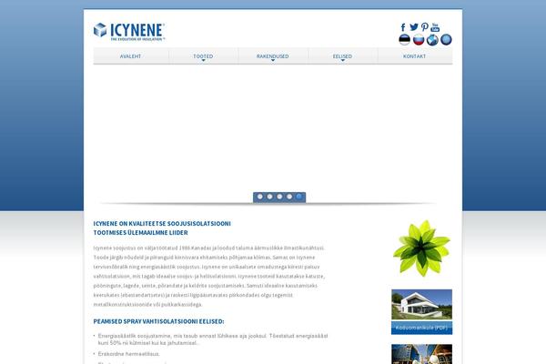 icynene theme websites examples