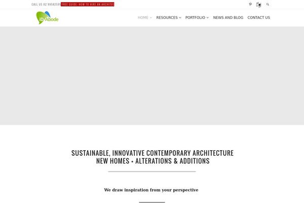 Sonata theme site design template sample