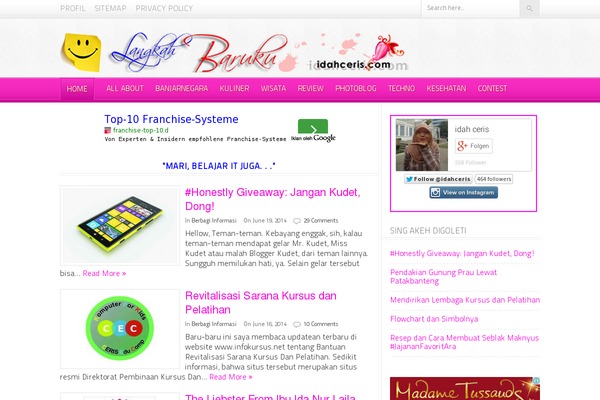 idahceris.com site used Patricia Blog