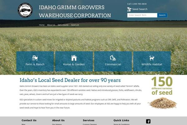 idahogrimmgrowers.com site used Idaho