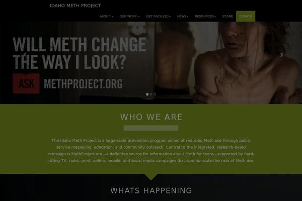 idahomethproject.org site used Methproject