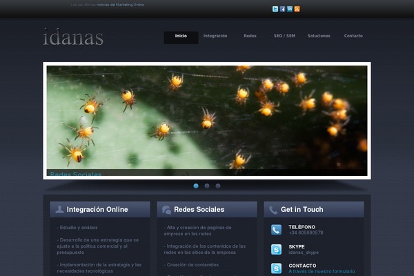 idanas.es site used Producer