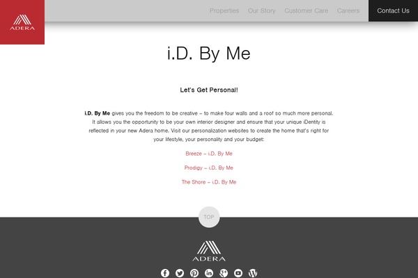 idbyme.ca site used Adera