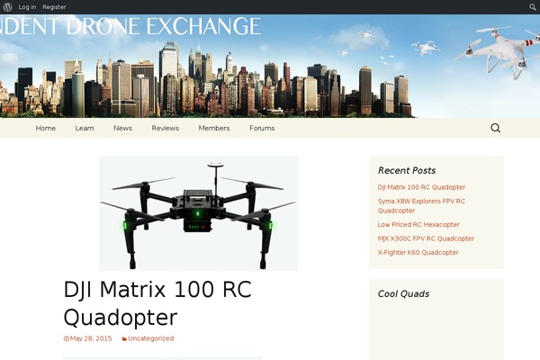 Twenty Thirteen theme site design template sample